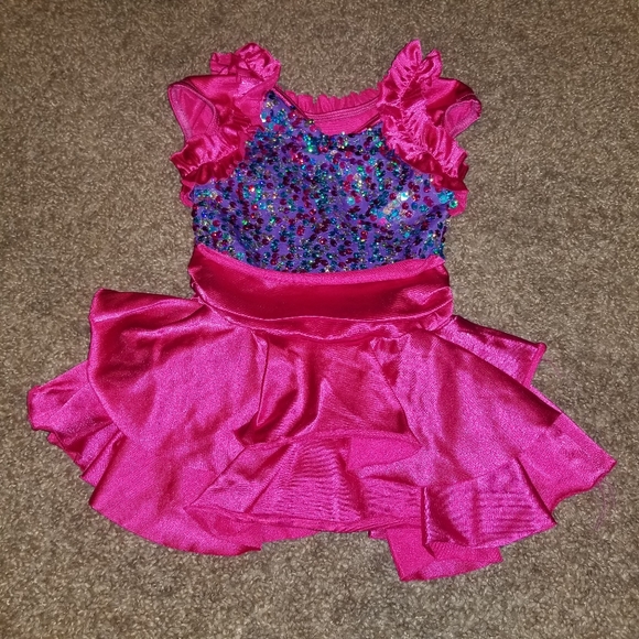 Weissman Girls Dance Costume Pageant Dress XSC 4/5
